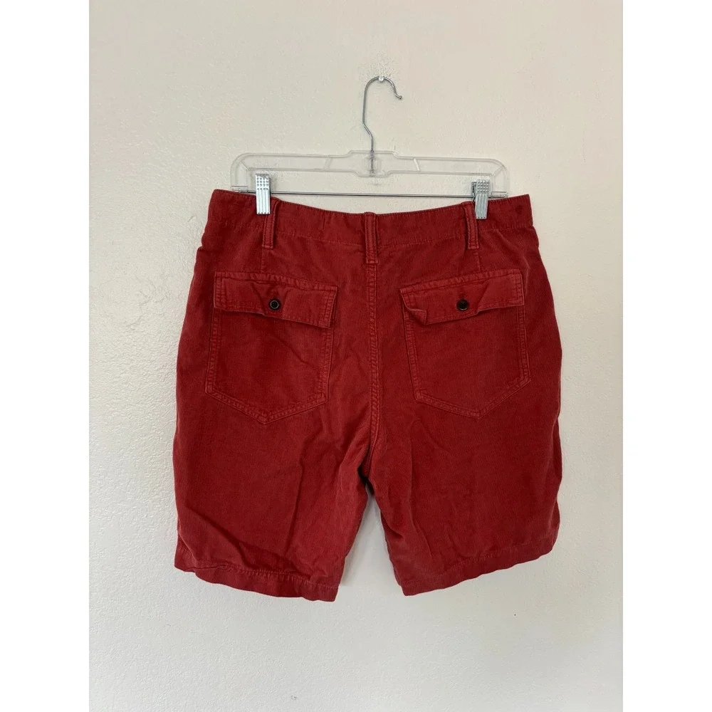 Outerknown Shorts 32 rust Seventyseven Cord Utility 8